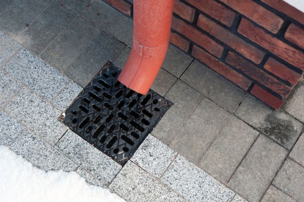 Downspout Drainage Service in Huntersville