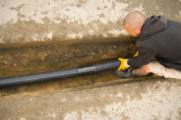 Cost of Outdoor Drainage Installation in Huntersville