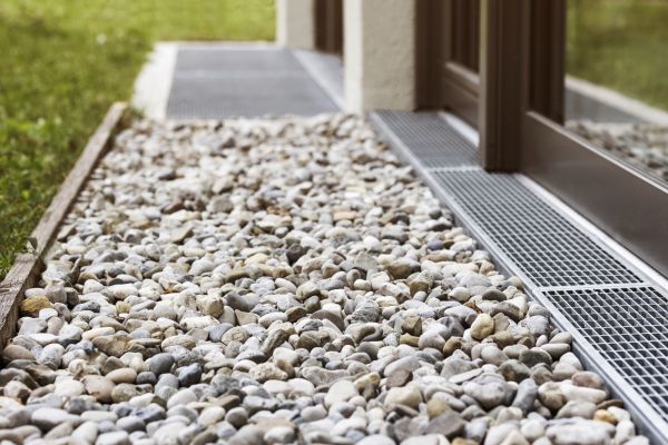 French Drain Construction in Huntersville