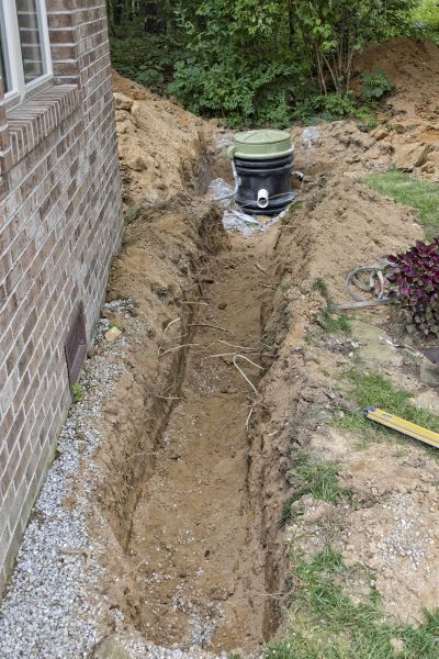 Grinder Pump Installation in Huntersville